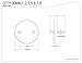 Kingston Brass DTT102 Made to Match Bathtub Overflow Plate, Polished Brass 3.19 x 3.19 x 2.31