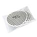 MelonBoat 3 Pack Shower Soap Dish Set, Soap Saver Holder, Oval Grey