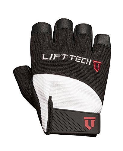 Elite Weight Lifting Gloves for Men - Black & White
