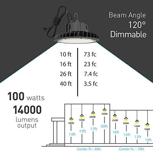 1 Serie+Black+100W+5000K+100watts
