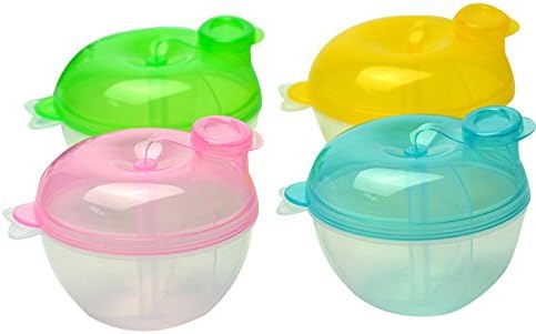 Portable Baby Feeding Milk Powder Food Bottle Container 3 Cells Grid Box Kid Milk Powder Formula Dispenser