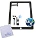GV+ Premium Replacement Touch Screen Digitizer + PRO TOOL KIT for Apple iPad 1 Black by Group Vertical