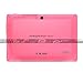 ProntoTec Axius Series Q9 7 Inch Quad Core Allwinner A33 Cortex-A7 Android 4.4 KitKat Tablet PC, 800 x 480 Pixels, 4GB ROM, Dual Camera, G-Sensor, Google Play Pre-loaded -Pink