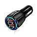 Fast Car Charger,UBYMI 30W Car Charger Adapter Dual Port with Quick Charge 3.0, Compatible with iPhone X/XS/XR/XS Max/ 8/7 / 6 / Plus,and More