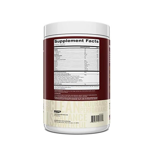 RSP TrueFit Protein Powder Meal Replacement Shake for Weight Loss, Grass Fed Whey, Organic