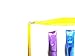 Izzi Arts Rainbow Rhythm Ribbon Set | Dance Ribbons | Wedding Ribbons | Ribbon Sticks | Gymnastics Ribbons
