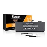 Wakeach New Laptop Battery for Apple A1286 A1321 (Only for 2009 2010 Version) Unibody MacBook Pro 15-inch,fits MB985 MB986J/A MC118 + Three Free Screwdrivers -12 Months Warranty [6-Cell 6700mAh/73Wh]