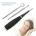 Plaque Remover Teeth Cleaning Dental Tools - Tartar Remover for Teeth-Electric Dental Calculus Remover -Dental Picks Stainless Steel Kit for Stain Eraser Tooth Polisher with Scraper Mirror(Black)