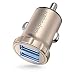 Car Charger RAVPower 24W 4.8A Mini Dual USB Car Adapter with iSmart 2.0, Compatible with iPhone Xs Max XR X 8 7 Plus, Ipad Pro Air Mini and Galaxy S9 S8 Plus, Edge Note Series and More (Gold) primary