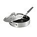 Tramontina 80114/624DS Deep Saute Pan, 5.5 Quarts, Silver