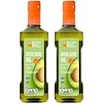 BetterBody Foods Refined Avocado Oil, Non-GMO Cooking Oil, Kosher, Keto and Paleo Diet Friendly, for High-Heat Cooking, Frying, Baking, 100% Pure Avocado Oil, 500 mL, 16.9 Fl Oz (Pack of 2)