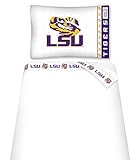LSU Tigers Louisiana State Microfiber Sheet Set Bedding