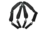 Tactical heavy duty suspenders ,Police Suspenders for Duty Belt Suspenders with Padded Adjustable Suspenders