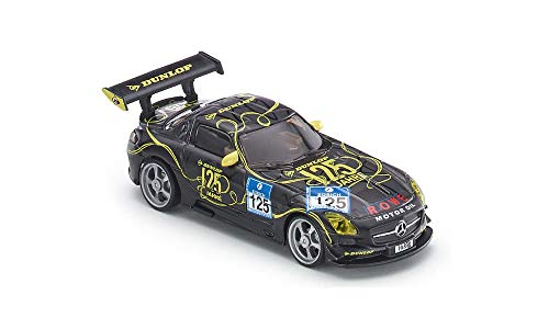 SIKU 6823, Mercedes-Benz SLS AMG GT3, Ferngesteuertes Spielzeugauto, 1:43, Schwarz, Metall/Kunststoff, Inkl… – Bild 3