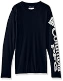 Columbia Youth Boys’ PFG Terminal Tackle Long Sleeve Tee, Moisture Wicking Fabric, UV Sun Protection