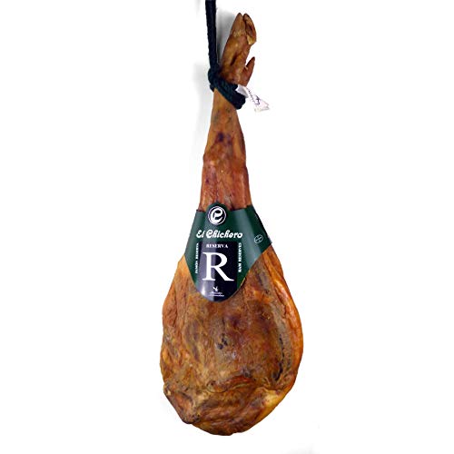 Serrano-Schinken Bein RESERVA | 15 Monate gereift | ca 6,5kg | ganze Keule mit Huf aus Spanien