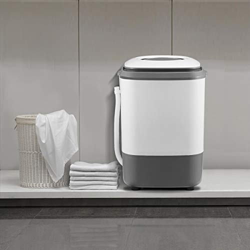 EROMMY Portable Washing Machine, Washing Machine with 8.8 lbs Capacity, 2IN1 Portable Washer