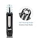 Nose Hair Trimmer 2 in 1 Nose Sideburn Trimmer Painless Trimming Water Resistant Dual Edge Blades Stainless Steel with LED Light for Men Women(2 packs)