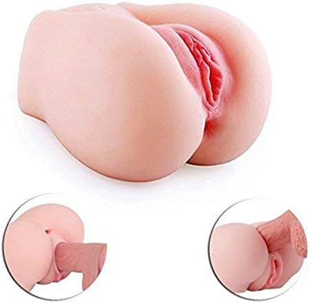 Manual Operation Soft Natural TPE Silicone Male Cup 2 in 1 Artificial 3D Realistic Pussy Male Air-Sucking Toy Sexy Underwear Toys for Man T Shirt BK3321