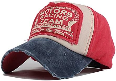 Gorra de algodón de Primavera Gorra de béisbol Gorra de Verano Gorra de Hip hop Gorra ajustada Hombres y Mujeres Multicolor