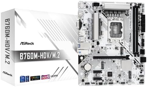 ASRock B760M-H2/M.2 - Carte mère Intel LGA1700 µATX B760 DDR5 | Motherboards