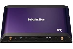 Brightsign XT1145 Powerful Ultra-thin Player Delivering The Video From 1080p To 8k60p & Playing 3d Motion Graphics At High Frame Rates. Expanded I/o Package With Gb Ethernet Supporting