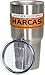 30 oz Stainless Steel Tumbler by Harcas. Double Walled Vacuum Insulated To Keep Drinks Hot and Cold. Best For Travel, Camping, Office or Home Use. Non BPA. Splash Proof Lid.