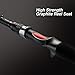 Piscifun Torrent Baitcaster Rod Portable One Piece Casting Rod Durable Lightweight Sensitive Baitcasting Fishing Rod (7'6
