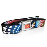 Wonder Woman Images Auto Seatbelt Buckle Strap Belt, Official Licensed