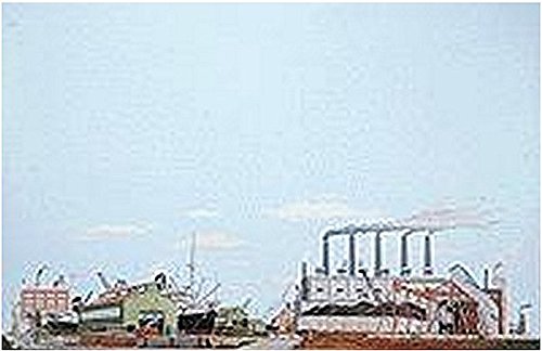 Walthers, Inc. Instant Horizons The Docks Background Scene, 24 X 36" 60 x 90cm