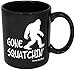 Funny Guy Mugs Gone Squatchin' Ceramic Coffee Mug - 11oz - Ideal Funny Coffee Mug for Women and Men - Hilarious Novelty Coffee Cup with Witty Sayings