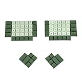 YMDK ZDA Similar to XDA Keycaps Thick PBT Matcha