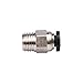3D Printer Fitting 3D V6 Bowden J-Head Pneumatic Straight Connectors 1.75mm PTFE Tube Quick Coupler(Pack of 10pcs)