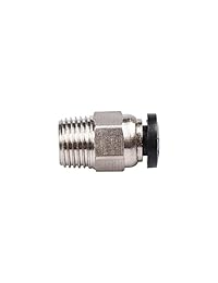 kingprint Impresora 3d de 3d v6 Bowden J Head neumática conectores rectos 1,75 mm PTFE Tubo Quick Coupler (Pack de 5 unidades)