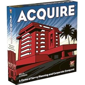Acquire the board game. Click to buy from Amazon.com Acquire the board game. Click to buy from Amazon.com