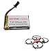 Holy Stone 7.4V 500mAh Lipo Battery for RC Quadcopter F182 F182C F182S F183 H8C