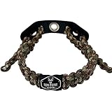 Ten Point Gear Bow Archery Wrist Sling 550 Paracord - Survival Hunting Shooting - Durable Leather with Metal Grommet (Multiple Color Options) (Big Woods Camo)