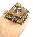 Mix Gemstone Rainbow Moonstone Merkaba Chakra Orgone Pyramid Crystal Gemstones Copper IMAGE IS JUST A REFERENCE.