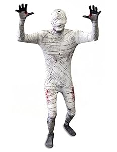 AltSkin Unisex Full Body Spandex/Lycra Suit, Mummy, Large