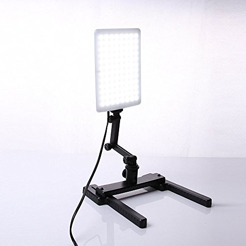 FOTGA 96pc LED Light CN-T96 18W 5600K Studio-Licht Video Lampe Videoleuchte Led + Verstellbare Arm & Haltewinkel-Stand… – Bild 3
