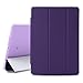 Besdata Ultra Thin Magnetic Smart Cover & Back Case for Apple iPad Air + Screen Protector + Cleaning Cloth + Stylus, Purple - PT4105