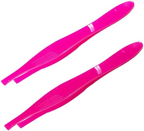 Nola V Two Plastic Tweezers Perfect For MAGNETIC Eyelashes! Small, Pretty, &amp; Effective!