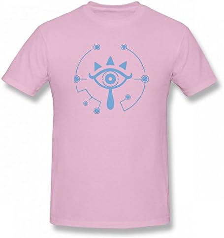ZFADDS Eye Star Bright Tshirt Printed Cotton T-Shirts Tops Logo Original Men's Tee Pink
