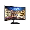 Samsung-C24F390-24-Inch-Curved-LED-FullHD-1080p-Monitor-1920x1080-HDMI-VGA Samsung C24F390FHR - CF39 Series - LED monitor - curved - 24" (23.5" viewable) - 1920 x 1080 Full HD (1080p) @ 60 Hz - VA - 250 cd/m² - 3000:1 - 4 ms - HDMI, VGA - black