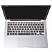 TOP CASE - Metallic Silicone Keyboard Cover Skin for Macbook Unibody 13