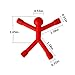 Refrigerator Magnets, 10pcs Mini Man Flexible Fridge Magnets, Cute Rubber Magnet Magnetic for Adults Office Fun Decorative Decoration (10)