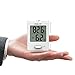 BALDR Digital Mini Versatile Thermometer and Hygrometer Portable Hygro-Thermometer Monitor Indoor Temperature Gauge Humidity with Table Standing Wall Hanging Magnet for Baby,White