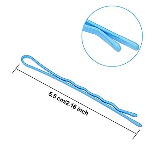 100 Pieces Bobby Hair Pins Hair Styling Clips with Storage Box for Girl and Women, 20 Colors