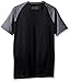 Under Armour Boys' HeatGear Armour Up Digi Fitted Short Sleeve Shirt, Graphite/Black, Youth X-Large