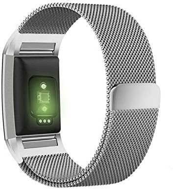 Gocybei Replacement Bands Compatible for Fitbit Charge 2, Premium Watch Accessory Metal Band Compatible for Fitbit Charge 2/ Fitbit Charge 2 Band (No Tracker)